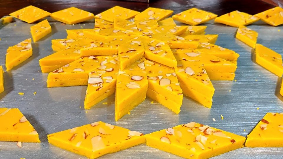 This time make saffron barfi in dessert, the festival will be full of sweetness, know how to make it