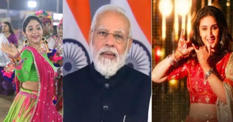 Two lakh watt sound system, PM Modi's garba song, one lakh people will dance on Poonam's night, a 'world record' will be made in Gujarat.