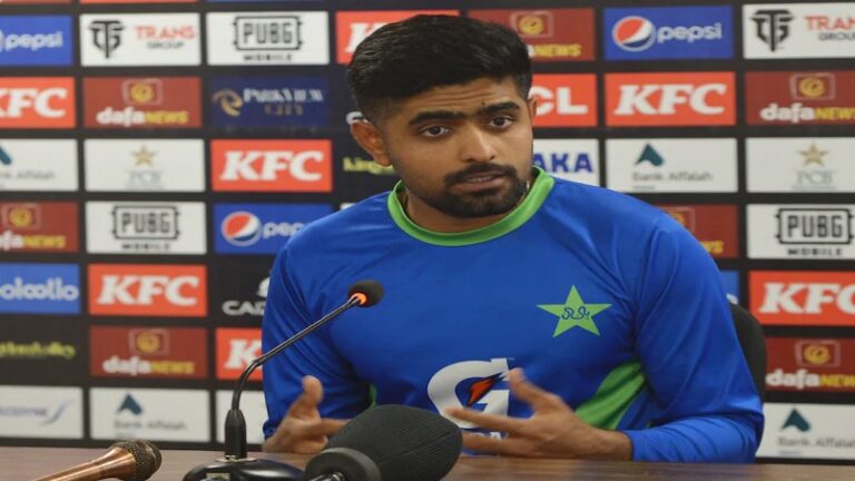 In the press conference, Babar Azam took everyone's class, said this in anger