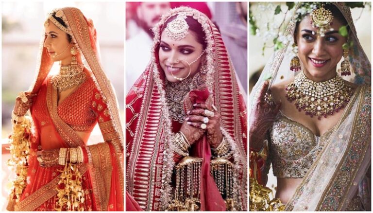 Follow this trendy bridal look if you want to look the most beautiful in a bridal outfit