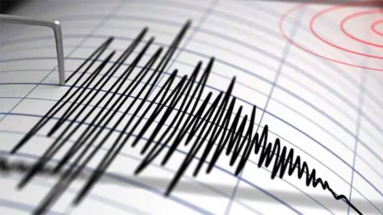 An earthquake rocked Gujarat, measuring 3.9 on the Richter scale