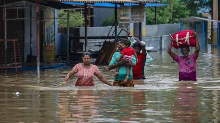 For the first time in the history of 100 years, Tamil Nadu received this much rain, creating a flood-like situation; 10 people died