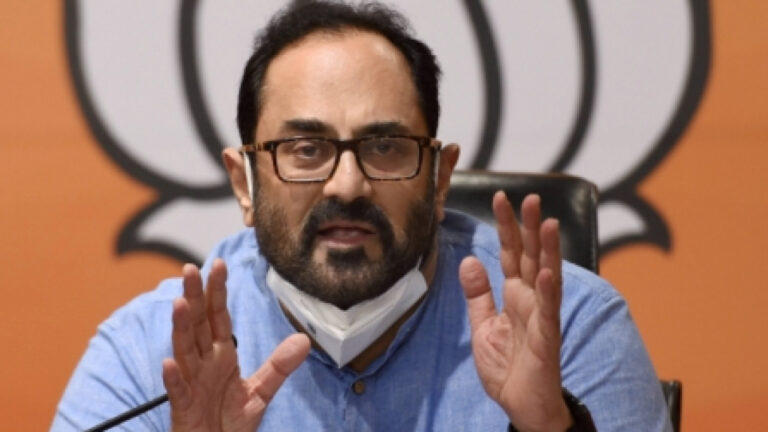 India reaches new heights in digital and technology, journey from consumer to producer complete: Rajeev Chandrasekhar.