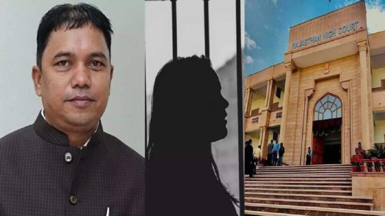 The victim's mother tried to commit suicide in the Jodhpur High Court to seek justice in the POCSO case against the Gujarat BJP MLA